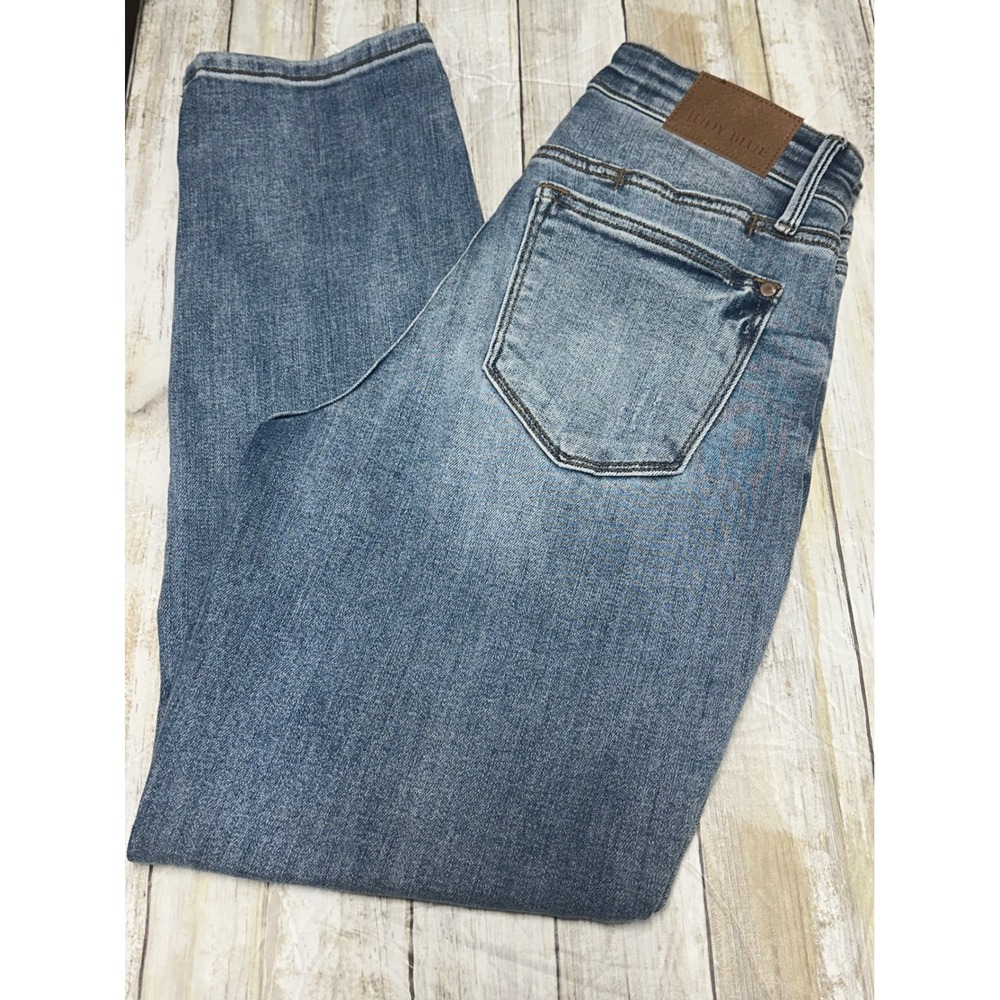 Judy Blue Stacy vintage vibes slim fit jeans midrise size 5/27 medium wash